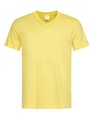 Heren T-shirt V Hals Stedman ST2300 Yellow